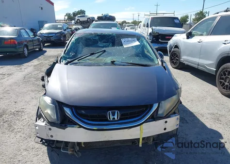 2015 Honda Civic Hybrid z USA, uszkodzony, nr VIN 19XFB4F25FE201736